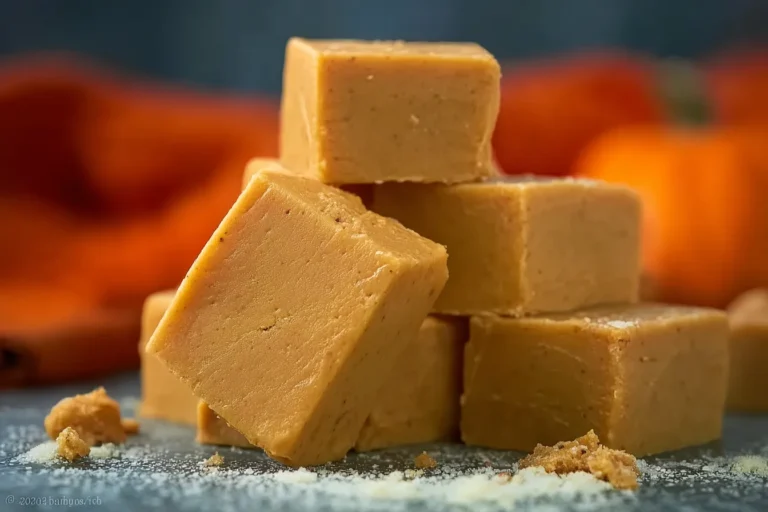 Creamy Pumpkin Spice Fudge