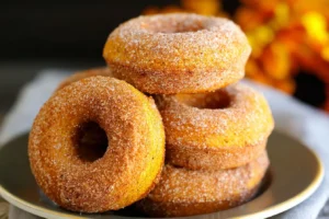 The Best Baked Pumpkin Donuts